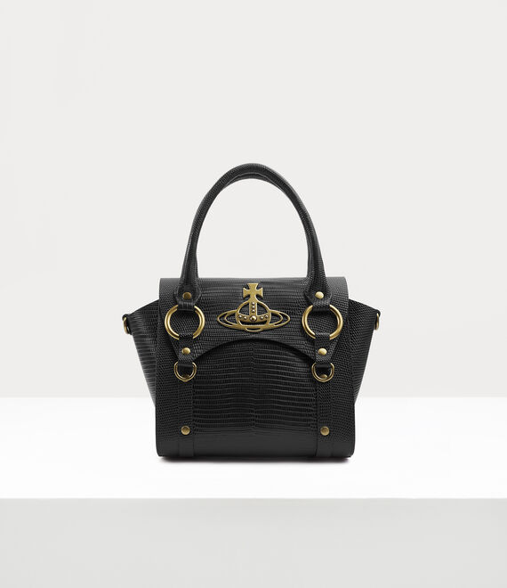 Vivienne Westwood Betty Small Handbag in BLACK